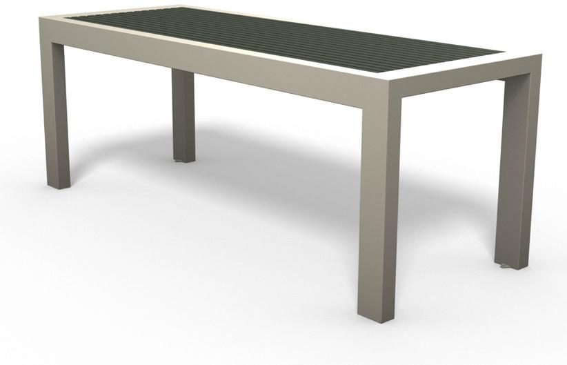 BENKERT BANKE Садовый стол из нержавеющей стали и пэт Comfony sun-id-1411311 - Вид №2