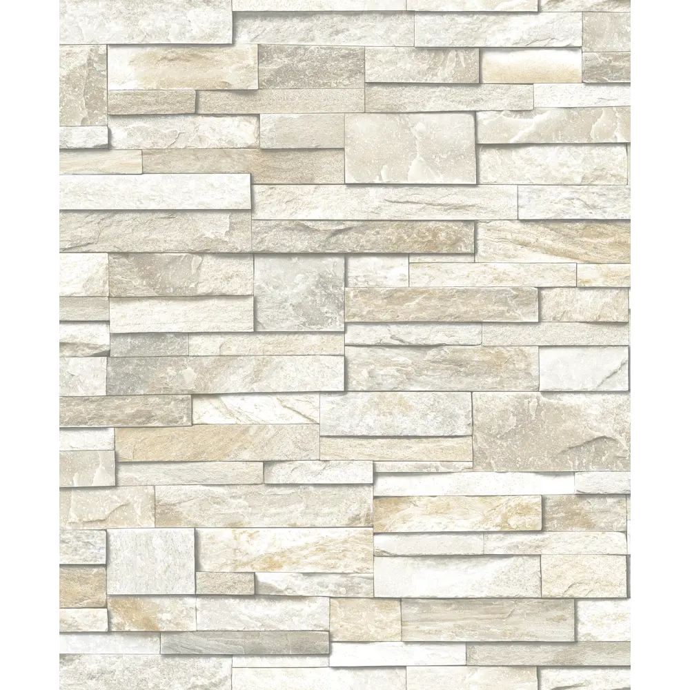 Обои флизелиновые Inspire Samy бежевые 0.53 м STLM-2162694 - Вид №1