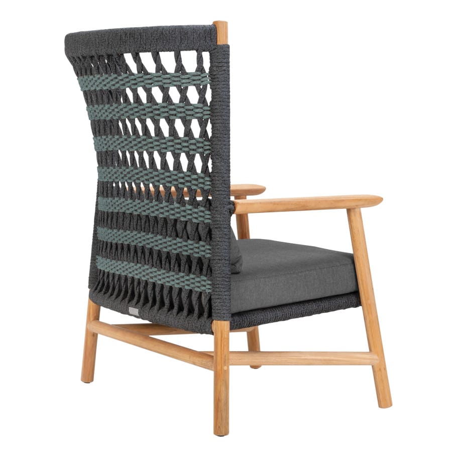 Кресло из морской веревки с высокой спинкой JANUS et Cie Anatra ARCH-00129299 - Вид №11