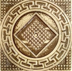 Вставка Салоники беж 60х60 Керамика Будущего sun-id-322959