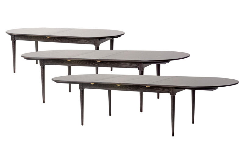 HT355 НОВИНКА D-концевой стол с повернутыми ножками ijlbrown  - Вид №3