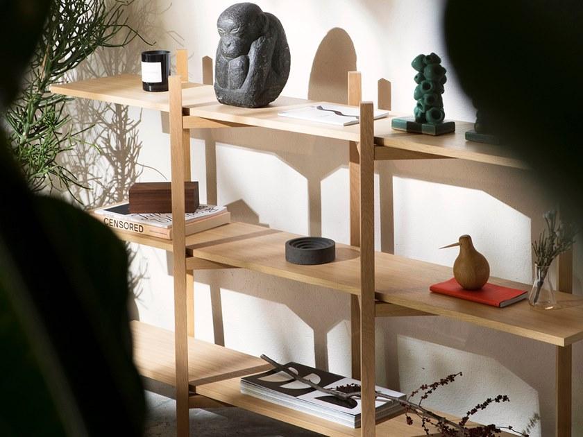 Hem Открытый книжный шкаф из массива дерева  14142, 20087  - Вид №2