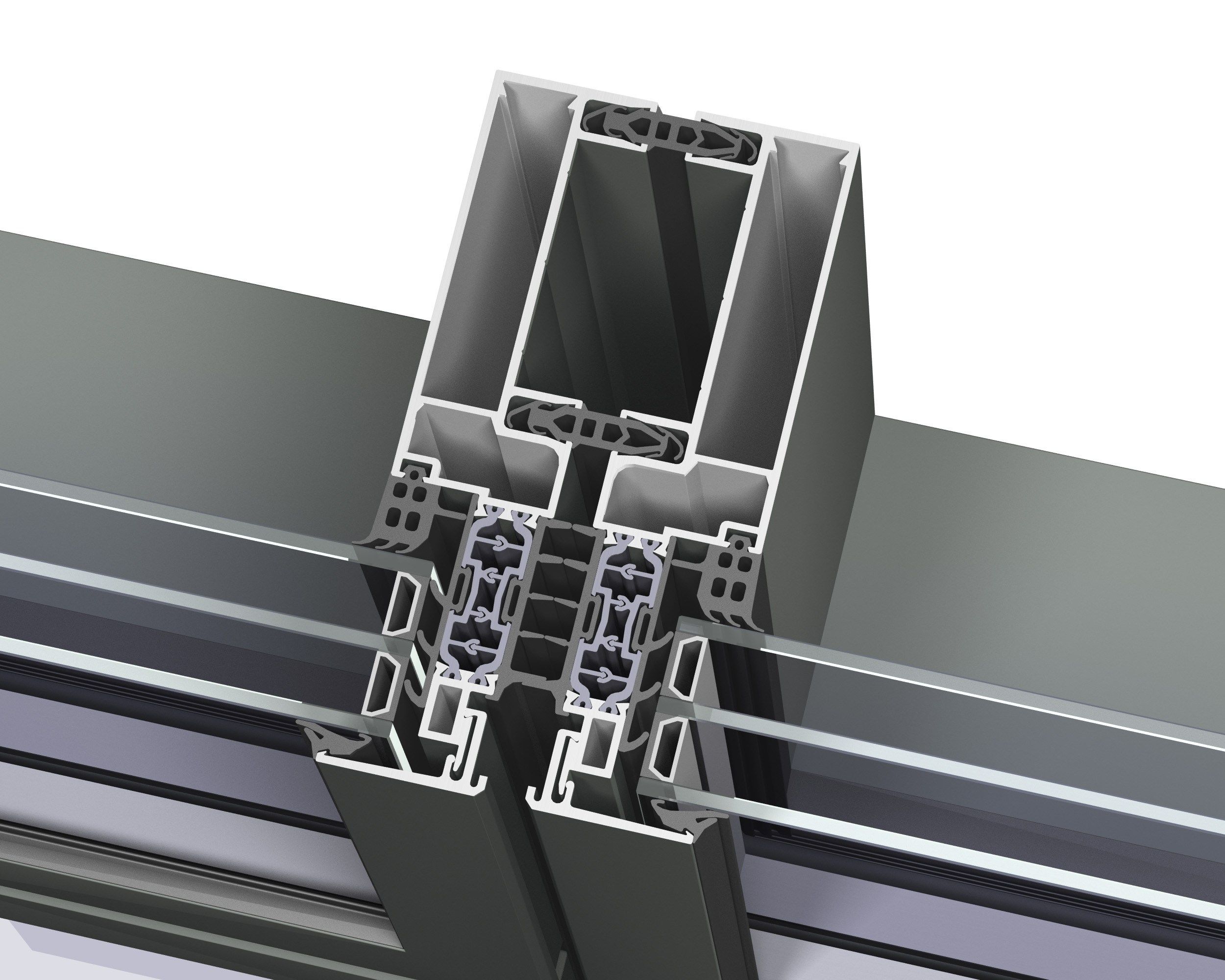 Алюминиевая система навесной стены Reynaers Aluminium ConceptWall ARCH-00093759 - Вид №25