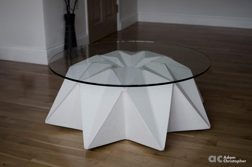 Adam Christopher Круглый садовый столик из бетона sun-id-1390980 - Вид №9