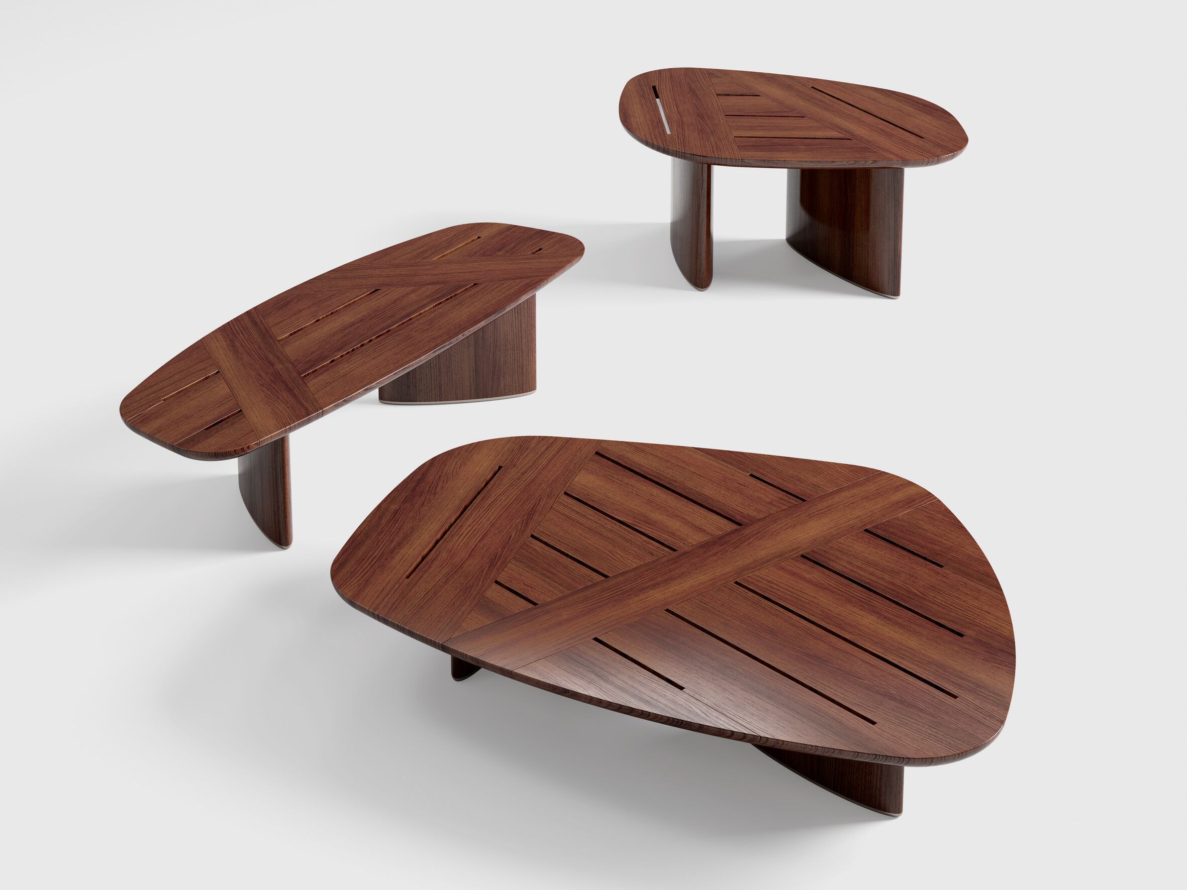 Деревянный садовый столик CPRN HOMOOD Shapes Outdoor ARCH-00140099 - Вид №1