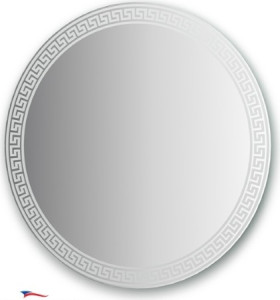 Cz 0705 Зеркало с орнаментом - меандр 80Х80 см FBS Artistica