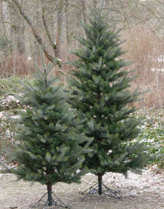 2041 883 a3 Искусственная елка на металлической подставке, смешанная, 255 см, Ø 180 см, зеленая H-andreas