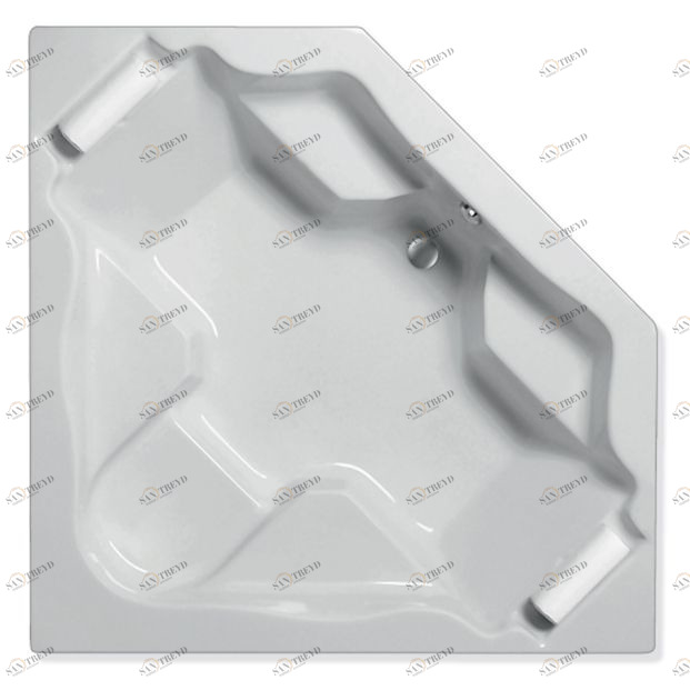 Mauersberger Ванна акриловая угловая 170х170 AFRA 1517000101