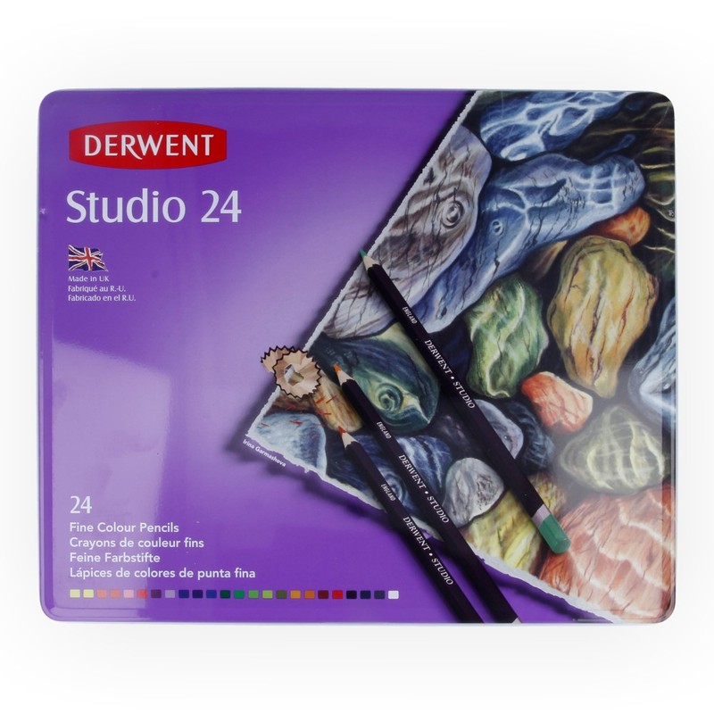 32197 Набор цветных карандашей Studio 24 цв. Derwent 