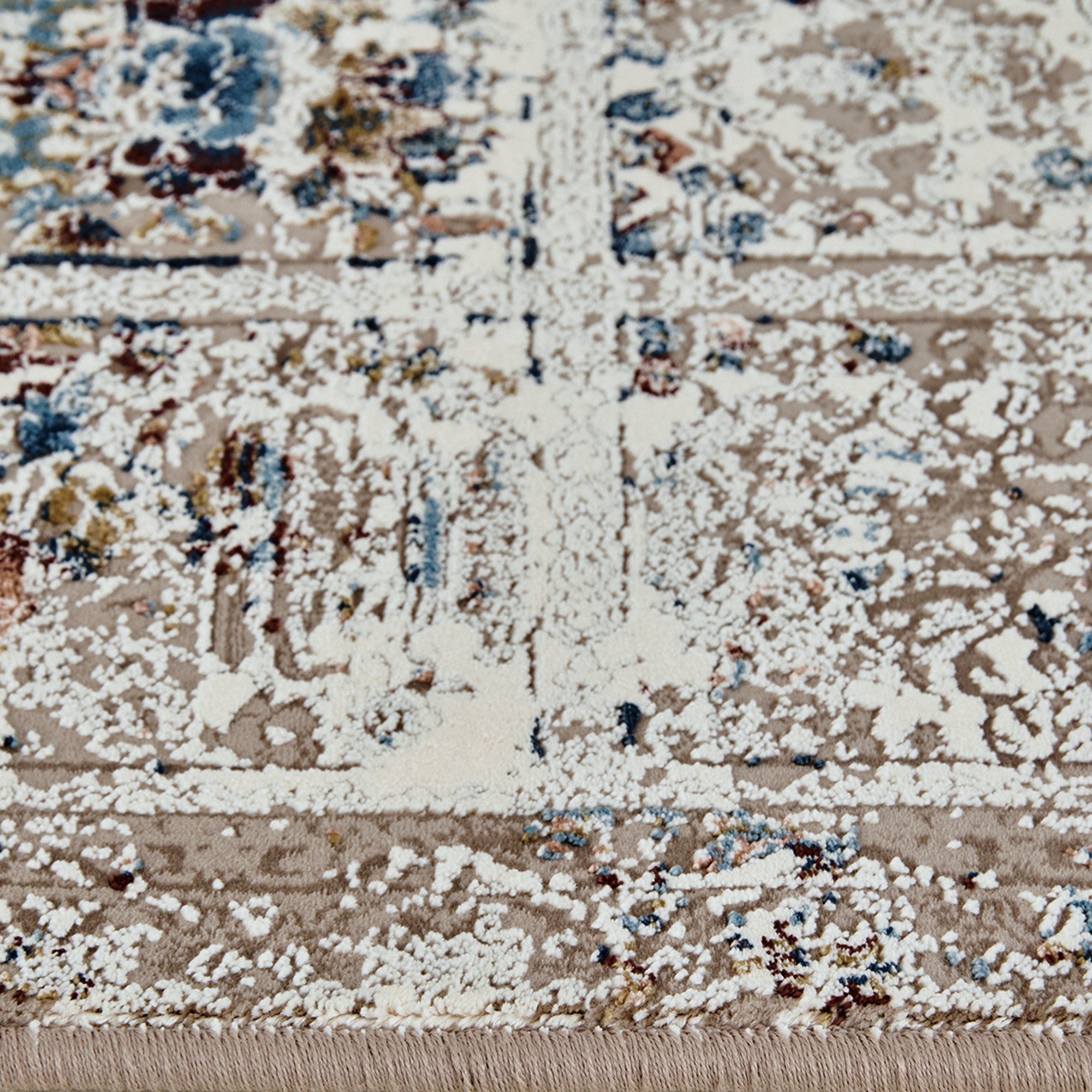 86370496 Ковер полиэстер VNDM007 50х80 см цвет бежевый STLM-0068238 Santreyd  - Вид №3