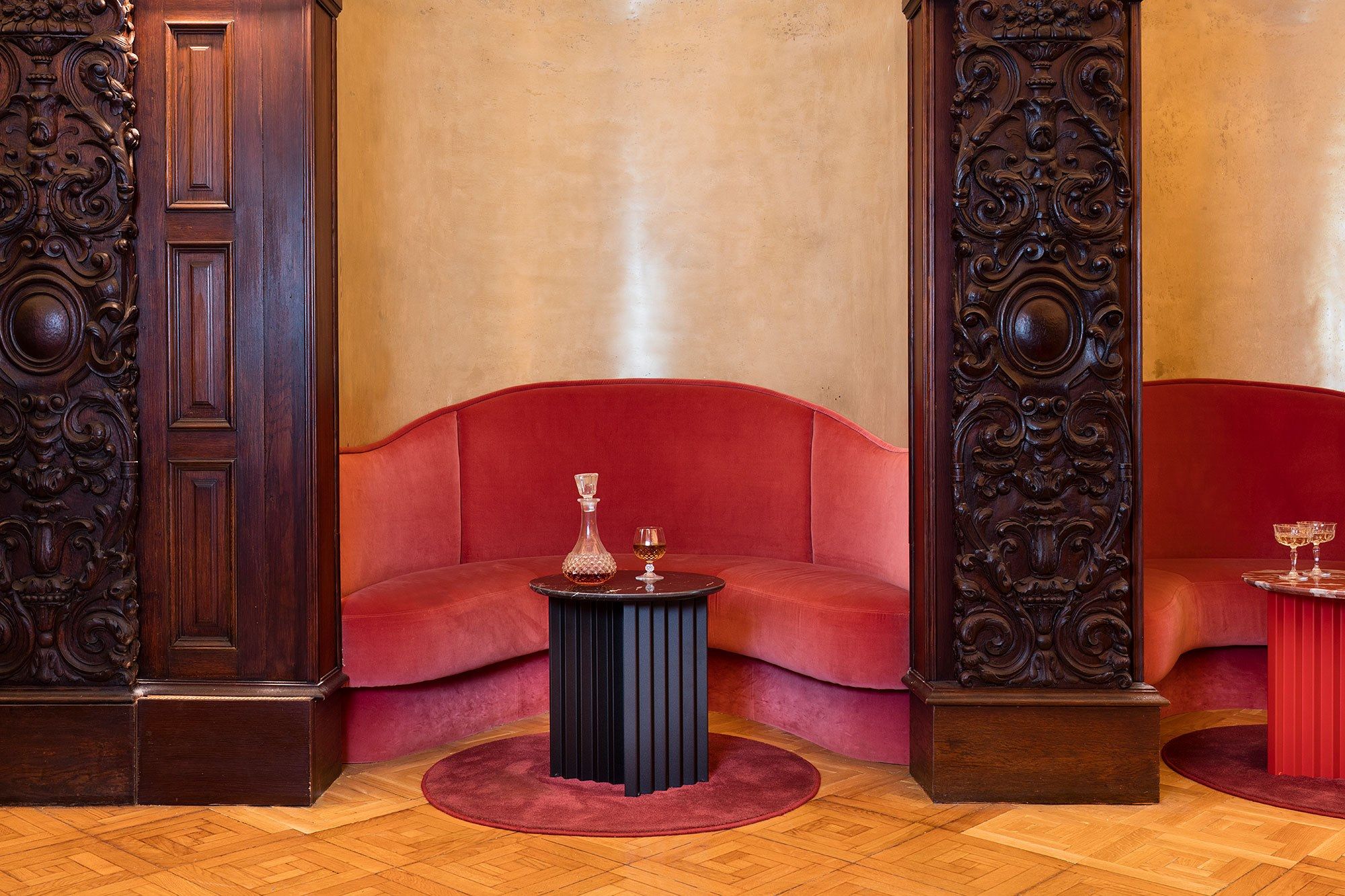 Круглый мраморный журнальный столик RS Barcelona Plec ARCH-00099657 - Вид №3