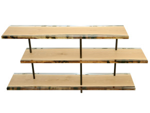 Модульная полка из массива дерева