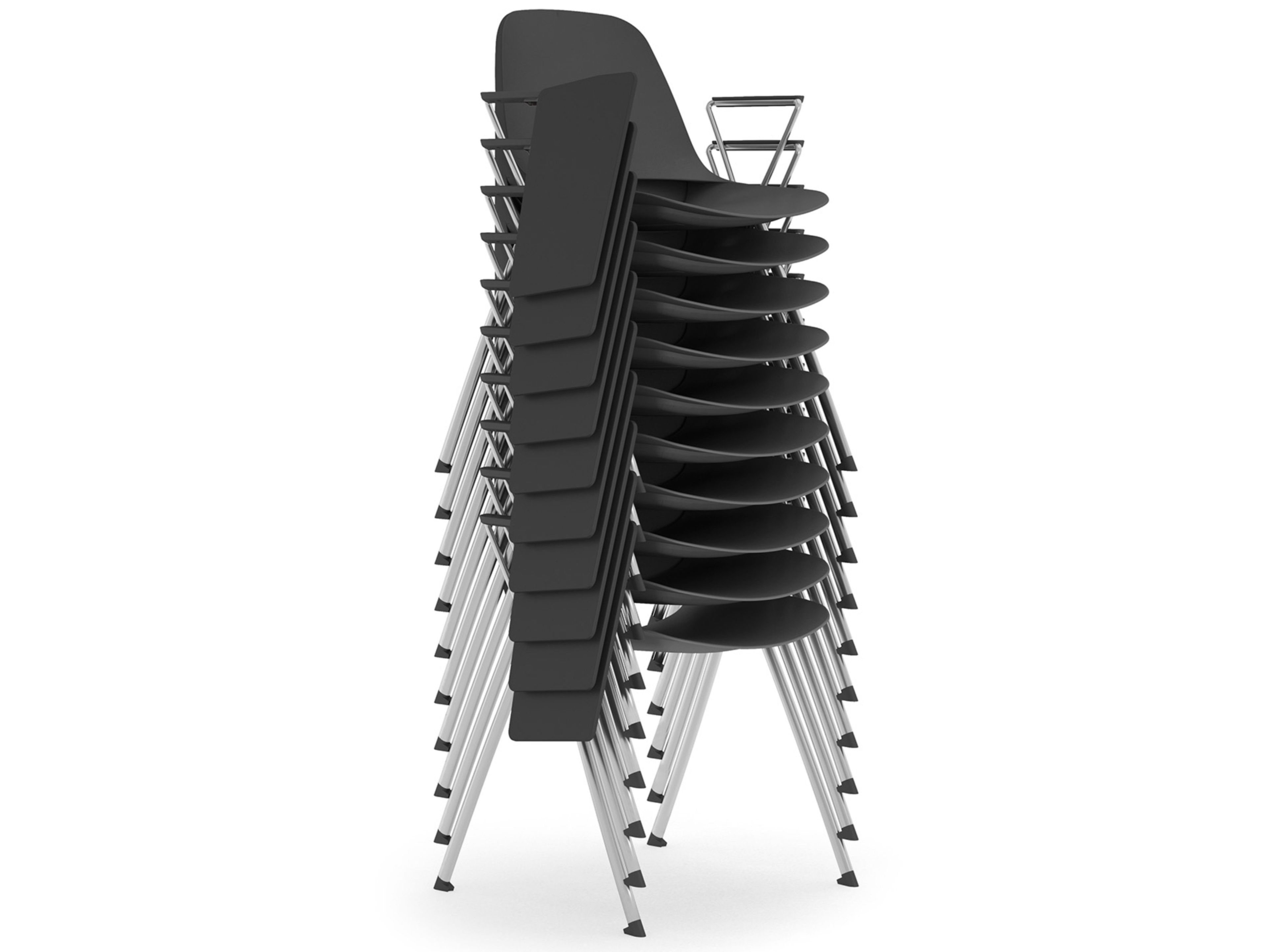 Стул для конференций из стали и полипропилена с опрокидыванием Leyform ARCH-00111340 - Вид №3