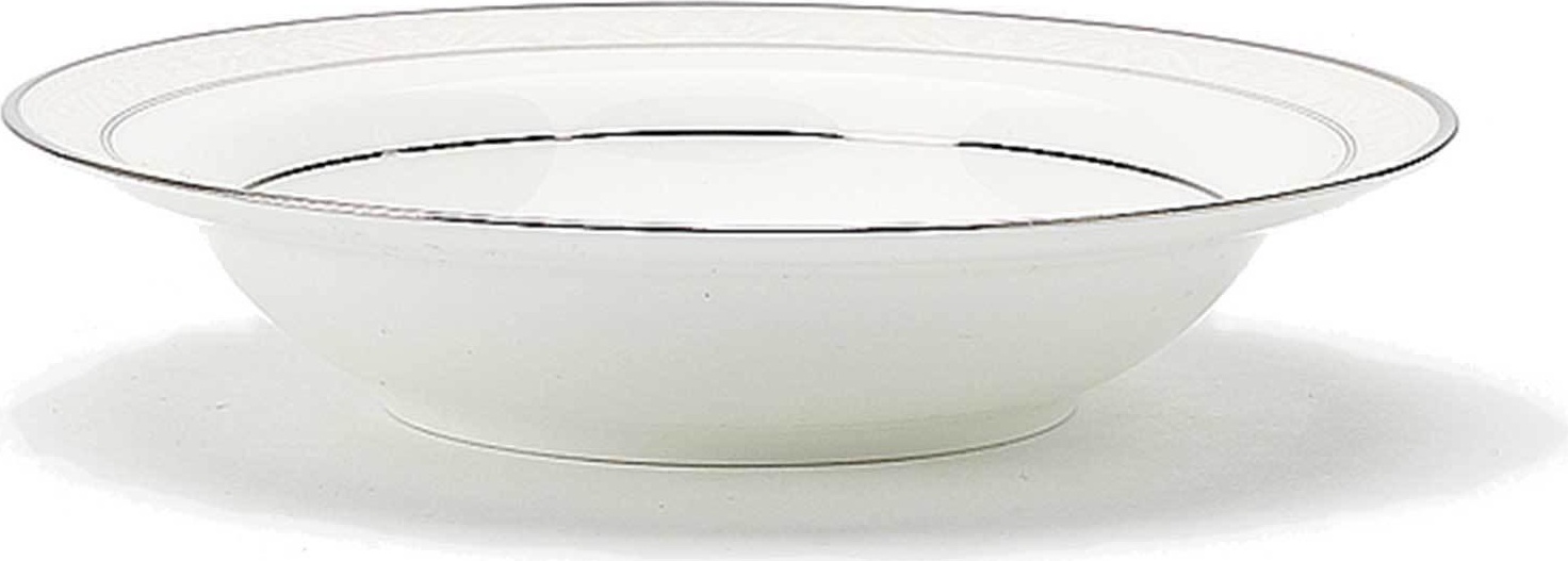 54826 Noritake Чаша для десерта Noritake "Монтвейл, платиновый кант" 15,5см Фарфор костяной 