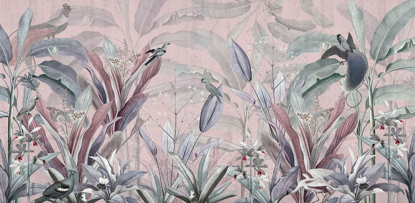 Тропические обои Creativespace Prêt-à-porter ARCH-00026462 - Вид №1