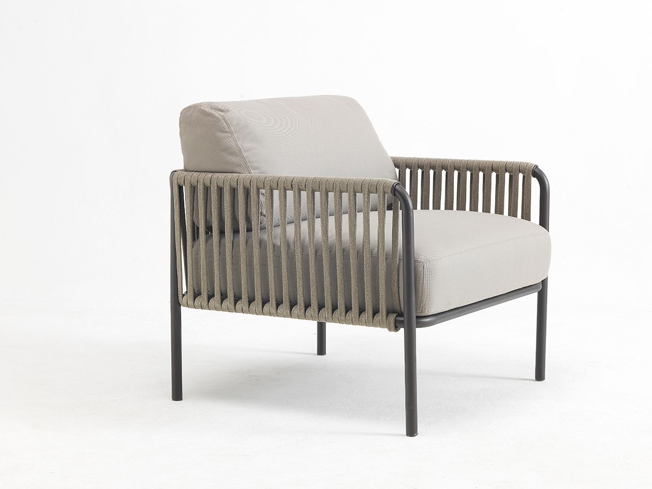 Кресло для сада из акриловой ткани с подлокотниками Vermobil Ки-Уэст ARCH-00008846