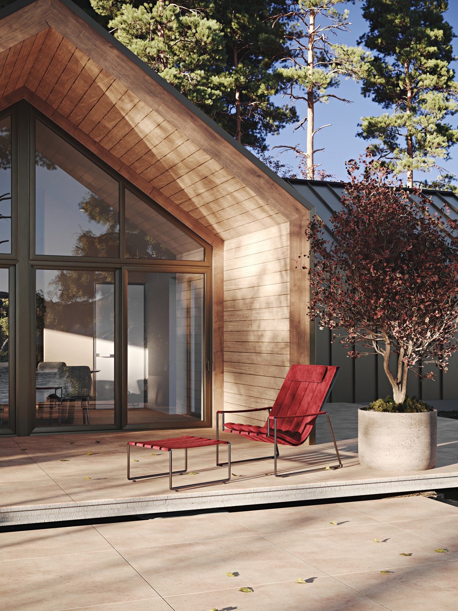 Ткань сани сад стул с подголовником Royal Botania Strappy ARCH-00076566 - Вид №1