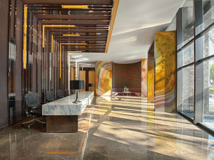 Декоративная панель из алюминия, стекла или ПММА