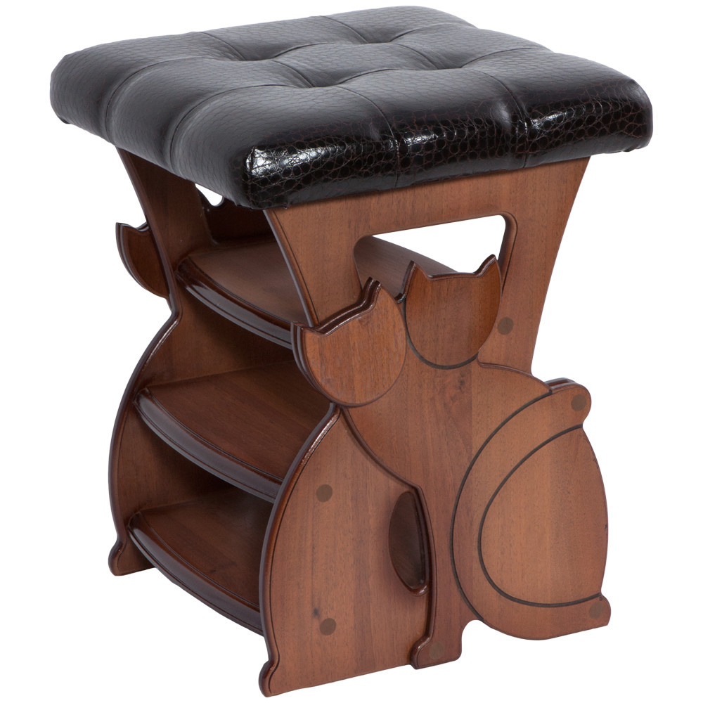 11179 Табурет Марта 3 Шоколад Рептилия BOGACHO  - Вид №9