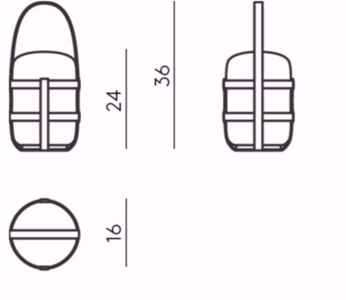 DE PADOVA Беспроводной светодиодный торшер sun-id-1423977 - Вид №2