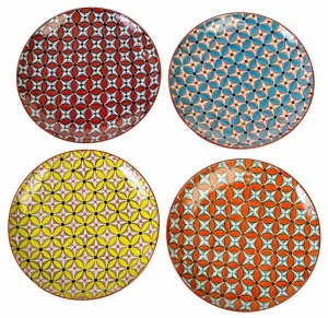 Pols Potten Набор керамических сервировочных тарелок Hippy 230-400-401