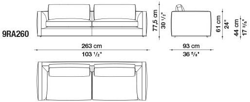 B&B Italia Диван из ткани Richard sun-id-1429934 - Вид №34