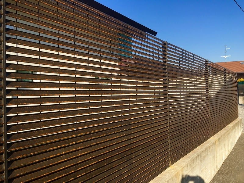 Облицовка фасада или ограждение из стали corten Defim Orsogril талия ARCH-00060968 - Вид №3