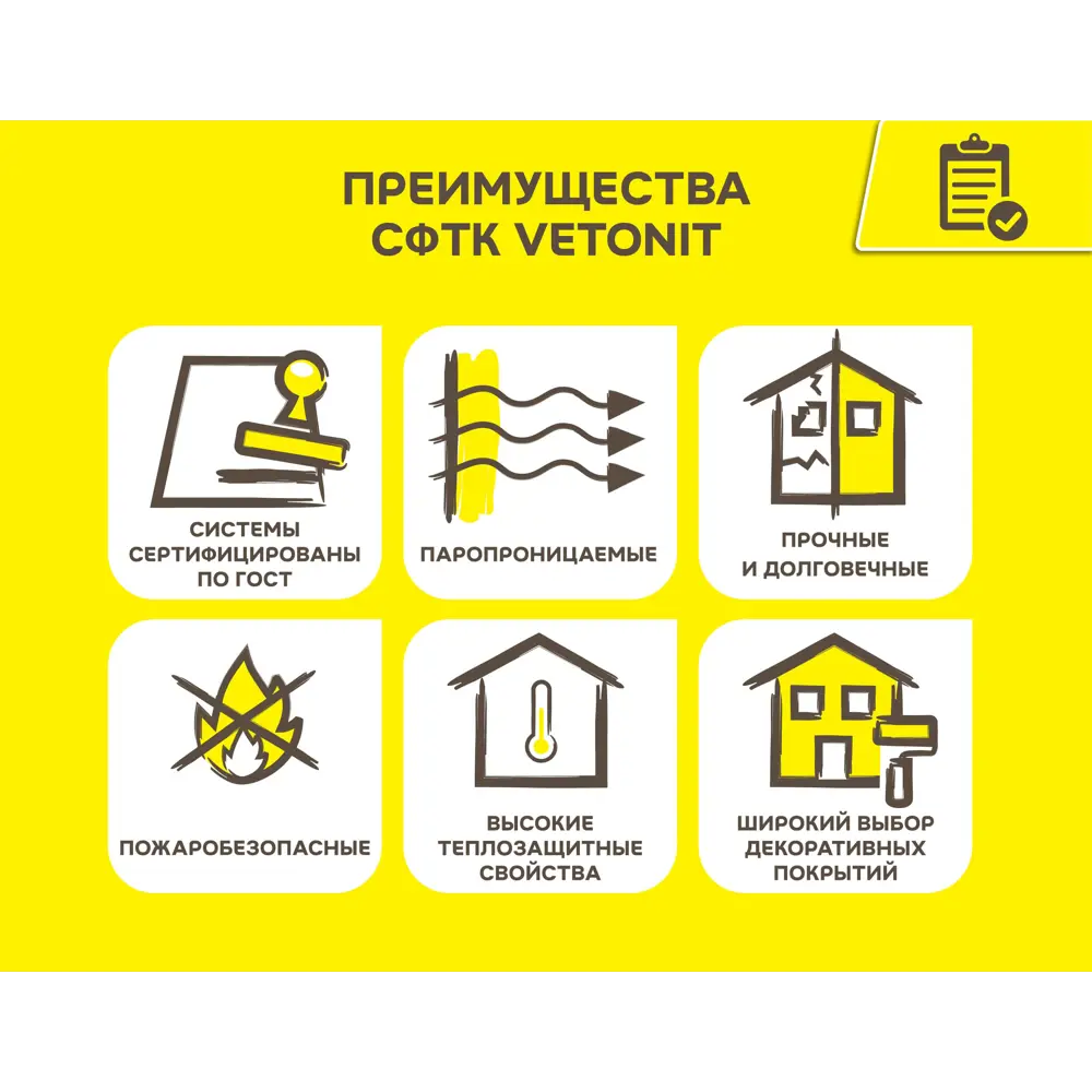 Штукатурно-клеевая смесь для теплоизоляции Vetonit Теплофасад 20 кг STLM-2121375 - Вид №1