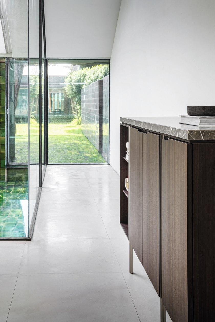 Molteni & C. Буфет из дерева с мраморной столешницей sun-id-1380040 - Вид №3