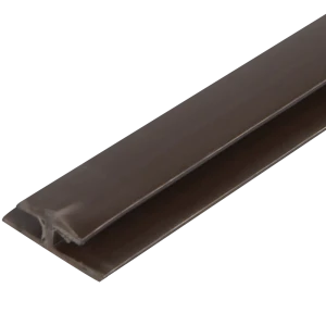 Профиль стыковочный 2000 мм 99ШК цвет коричневый