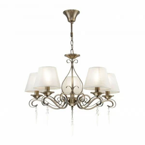 Подвесная люстра Freya Bonfi FR2017PL-05BZ FREYA BONFI 220537 Кремовый