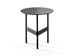 Высокий круглый журнальный столик