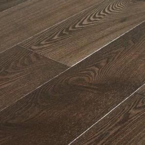 Паркетная доска Amber Wood Бурбон Ясень с брашью (Текстурированная) 1860х148 мм.