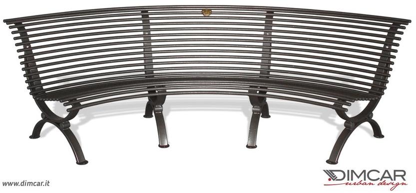 DIMCAR Изогнутая скамья с вогнутым боковым сиденьем Elite 298-v - Вид №1