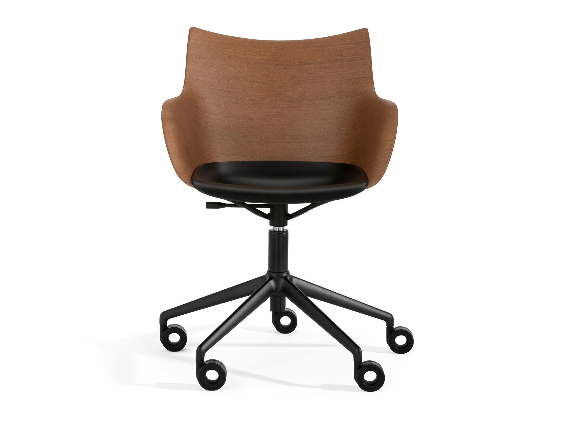 Стул с регулируемой высотой из шпона с колесами Kartell Smart Wood ARCH-00040971 - Вид №19