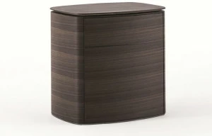 Molteni & C. Тумбочка из эвкалипта прямоугольная с ящиками