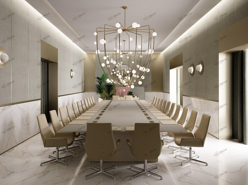 PROF Стеклянный стол для переговоров Bespoke conference tables sun-id-1422339