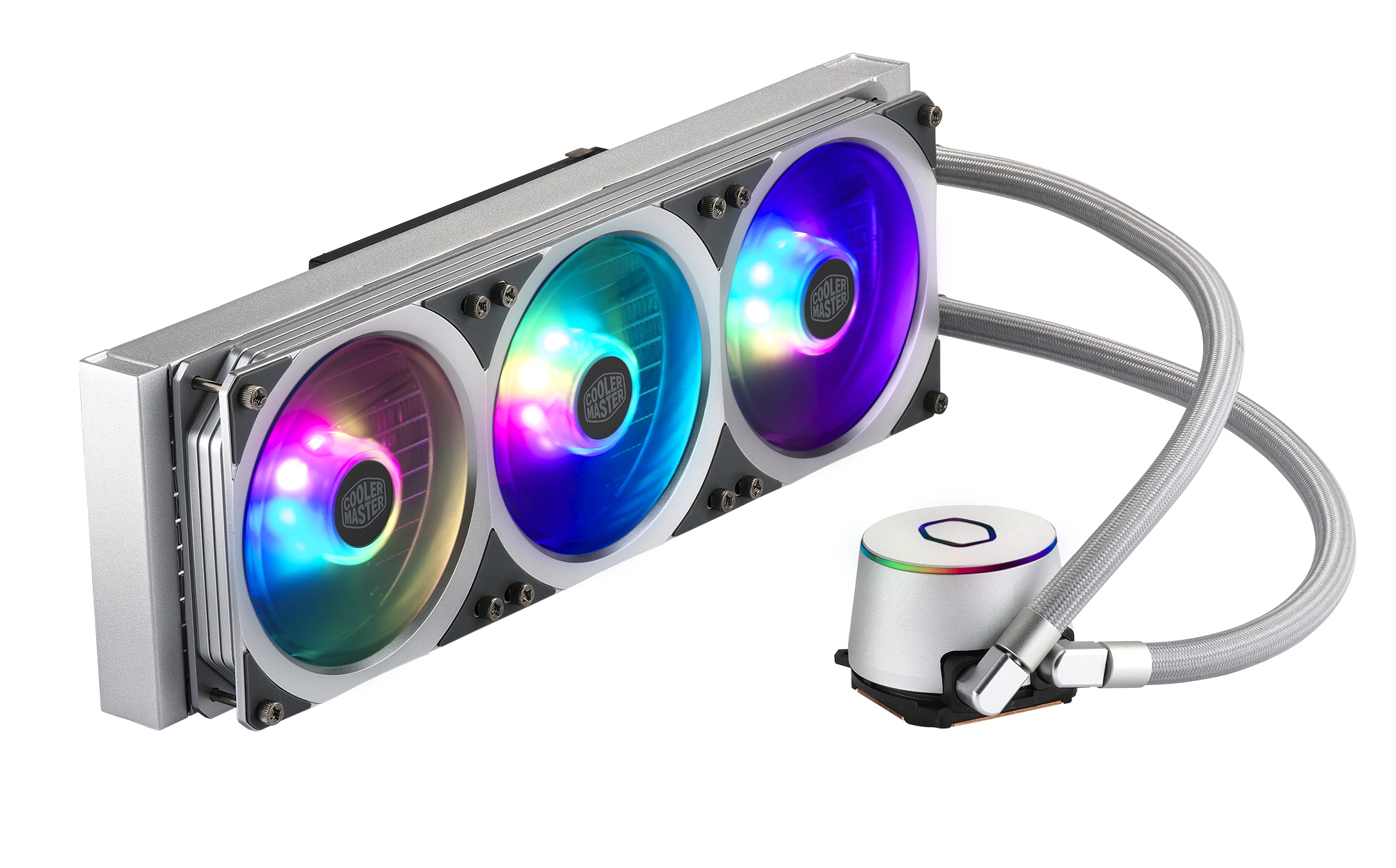 MLY-D36M-A18PA-R1 masterliquid ml360p silver edition argb Cooler Master Santreyd  - Вид №8