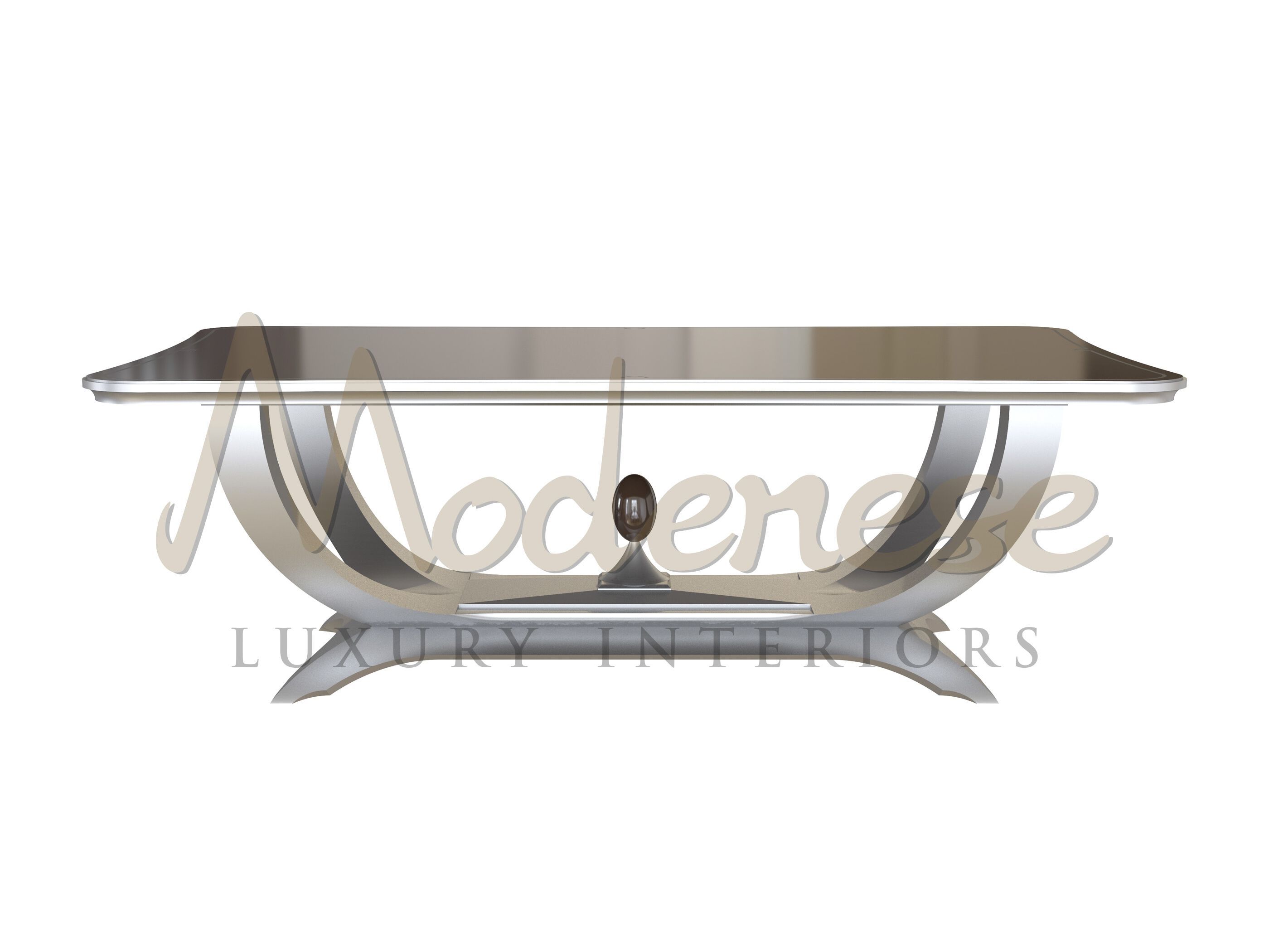 Деревянный прямоугольный журнальный столик Modenese Luxury Interiors CURVATURA ARCH-00028849