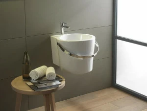 8802 - 8804 Накладная раковина на столешницу  овальная Scarabeo Ceramiche Bucket