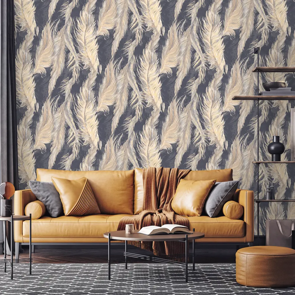 Обои флизелиновые Ateliero Pirouette синие 1.06 м At285449 STLM-2064682 - Вид №3