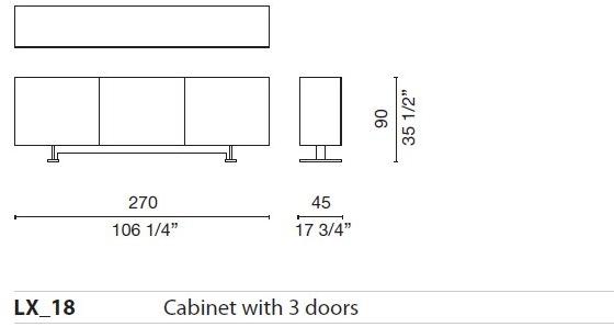 Cappellini Лакированный буфет Luxor sun-id-1356626 - Вид №14