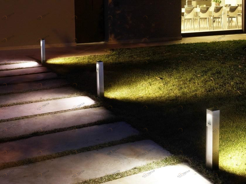 Goccia Illuminazione Столбик из нержавеющей стали Quantum sun-id-1486227