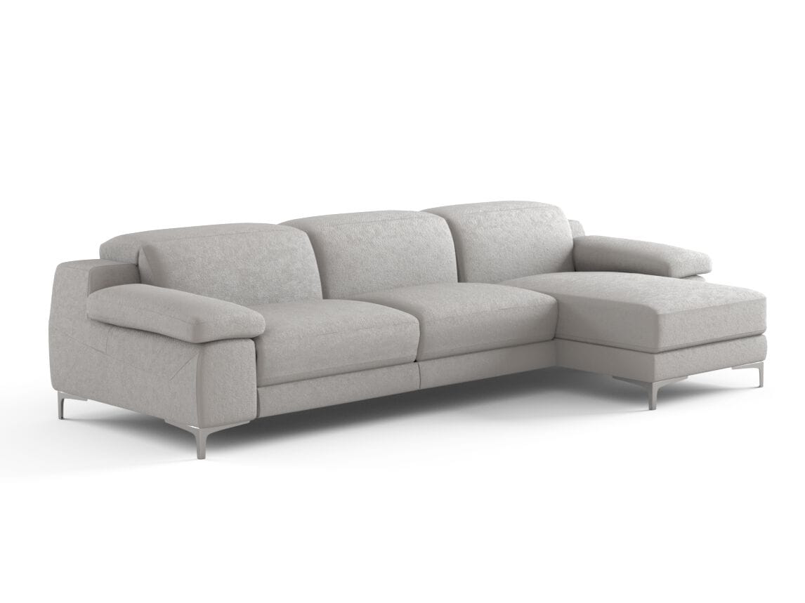 3-местный тканевый диван с откидывающейся спинкой Natuzzi Italia DUCA ARCH-00083241