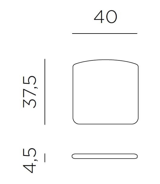Штабелируемый стул из полипропилена Nardi Doga ARCH-00023322 - Вид №11