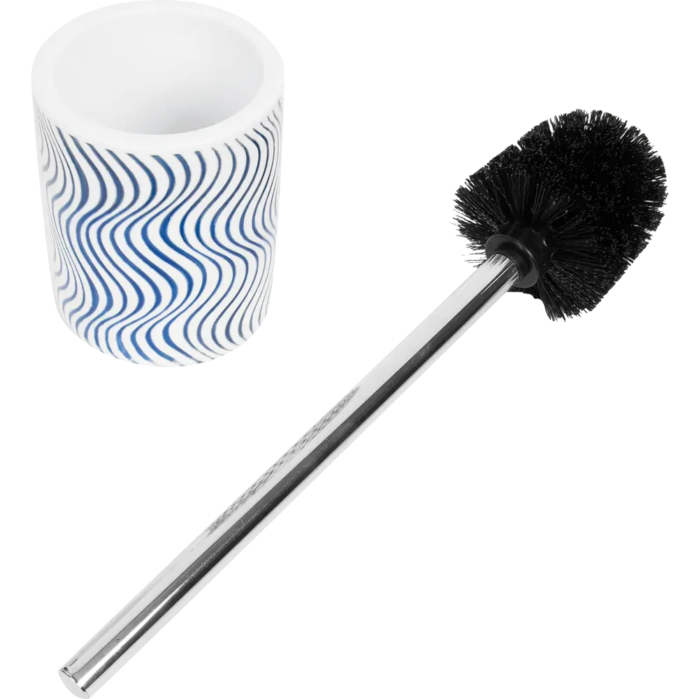 Ёршик для унитаза Аквалиния Виток цвет синий STLM-2207937 - Вид №2