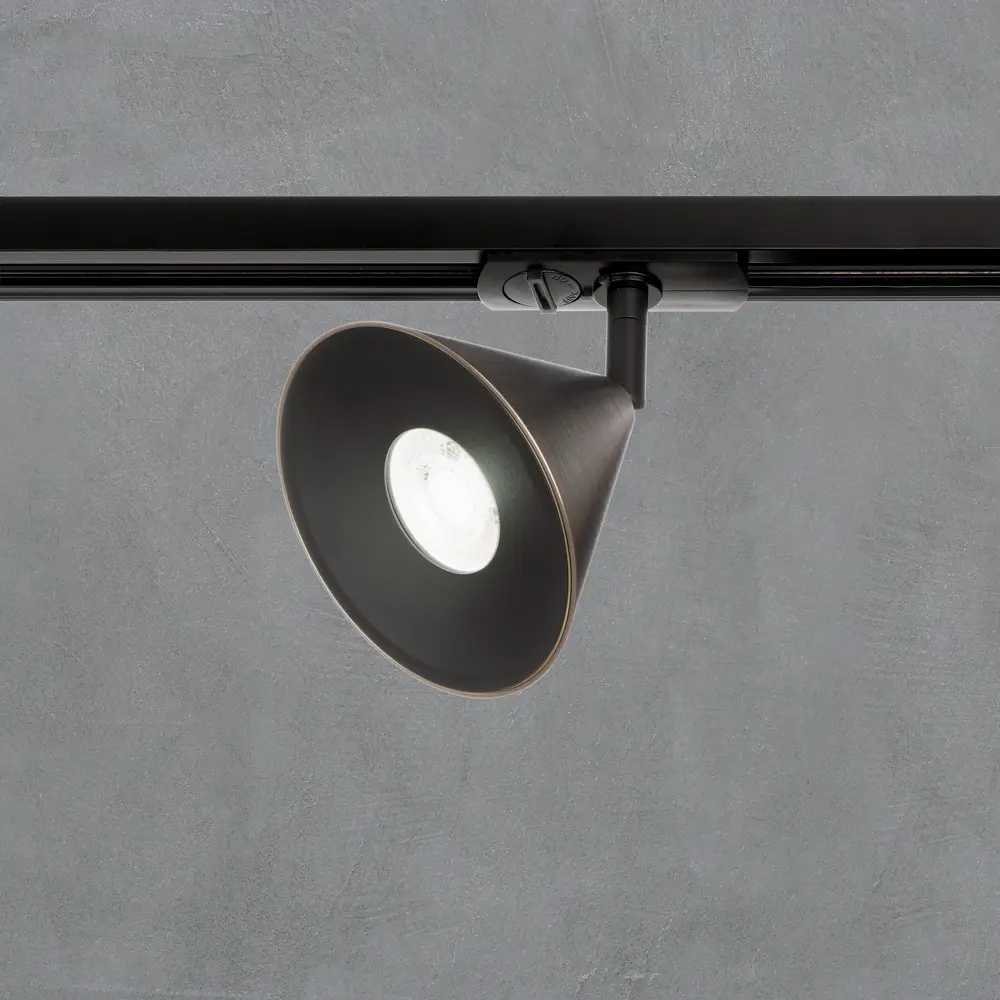 Трековый спот Wolta WTL-GU10 с хромированным корпусом для акцентного освещения 89436511 STLM-1585192 - Вид №2