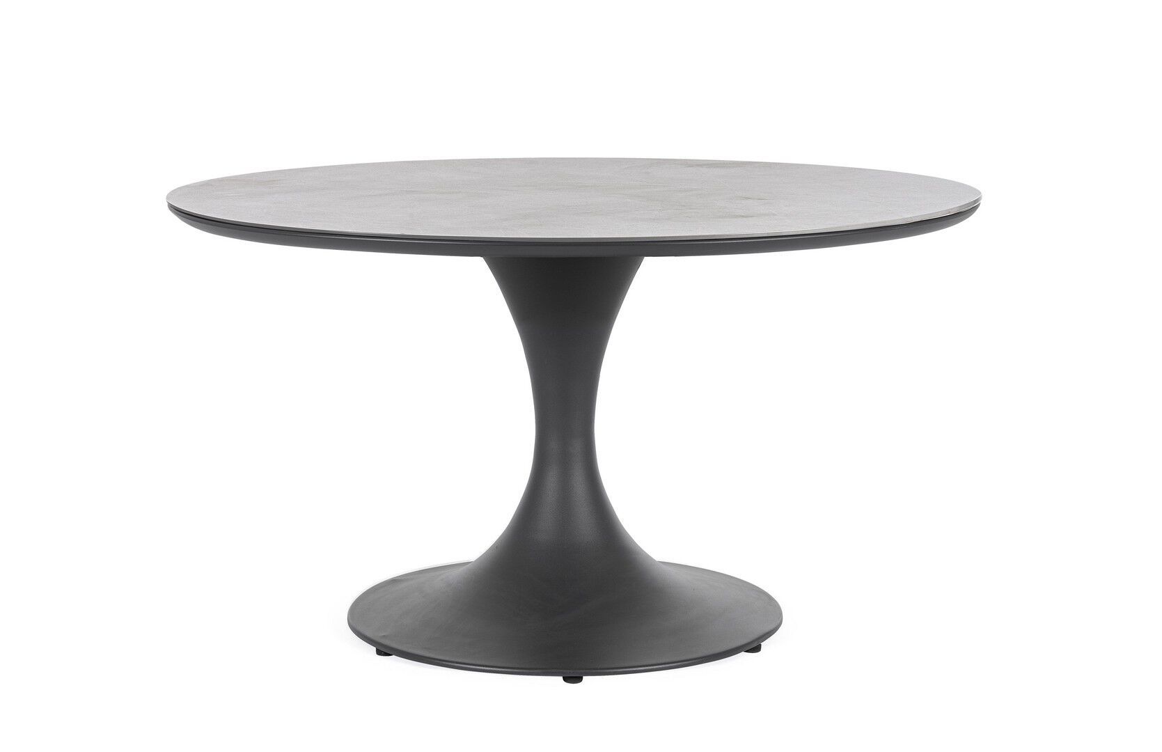 Круглый стол для сада из спеченного алюминия и камня BIZZOTTO ARNOLD ARCH-00150183 - Вид №3