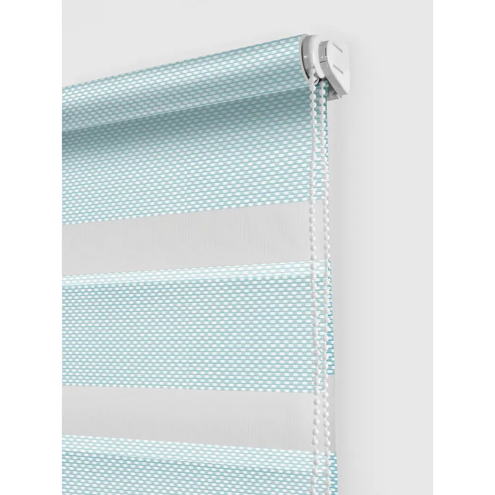 Штора рулонная день-ночь Liza 50x160 см голубая MIAMOZA Коллекция 2024г STLM-2069997 - Вид №1