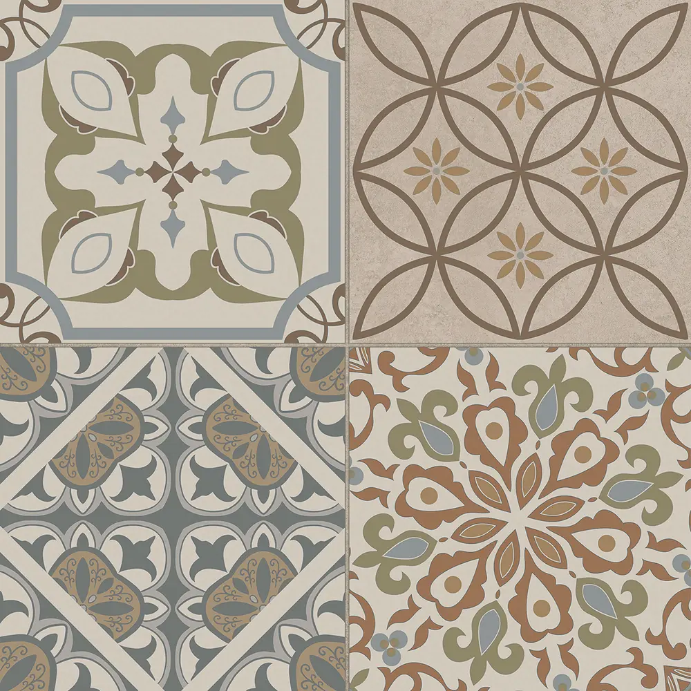 Керамогранит Estima Jam JA01 с узором пэчворк 40.5×40.5 см 89354200 STLM-1542476 - Вид №11